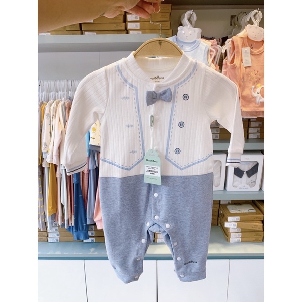 Goodmama - Body công tử thu đông siêu mềm  cho bé