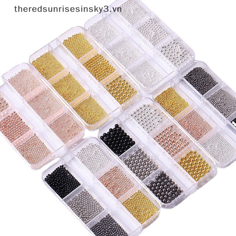 Hạt Thép 3D Mini Trang Trí Móng Tay Nghệ Thuật Thời Trang