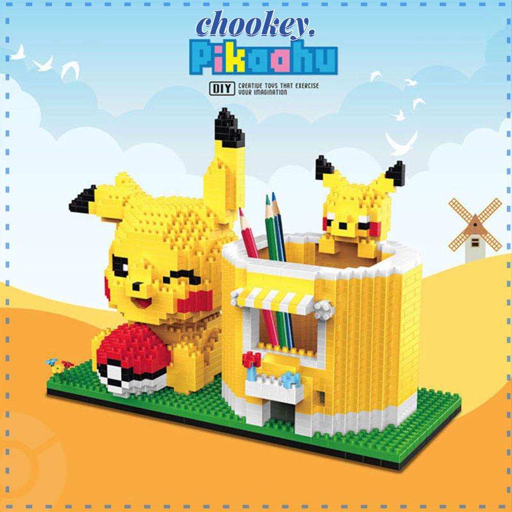 CHOOKEY Hộp Đựng Bút Mini Hình Pokemon Dễ Thương Xinh Xắn