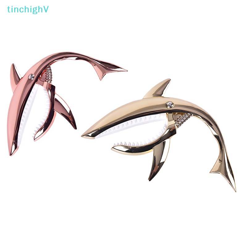 Kẹp Capo Hình Cá Mập Thay Đổi Nhanh Thông Dụng Cho Đàn Guitar Acoustic