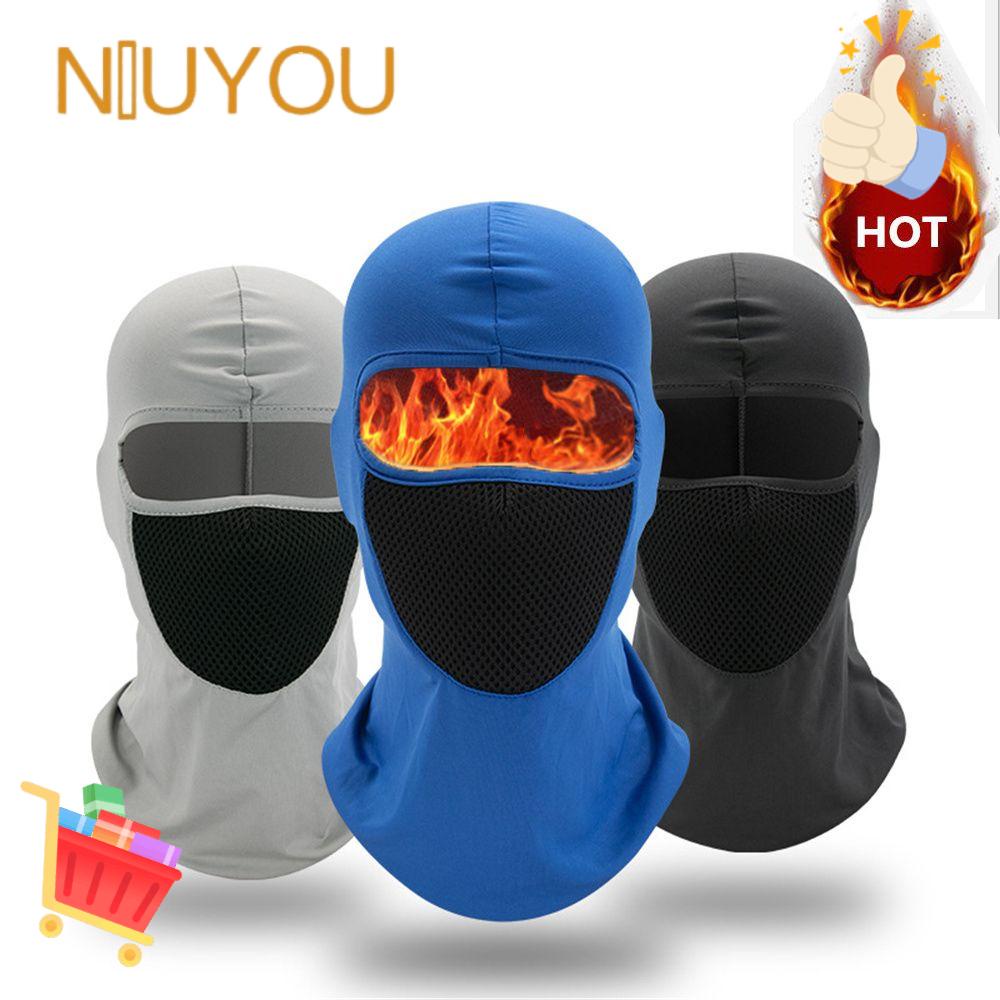 NIUYOU Mũ Trùm Đầu Thể Thao Chống Gió Giữ Ấm Mùa Đông