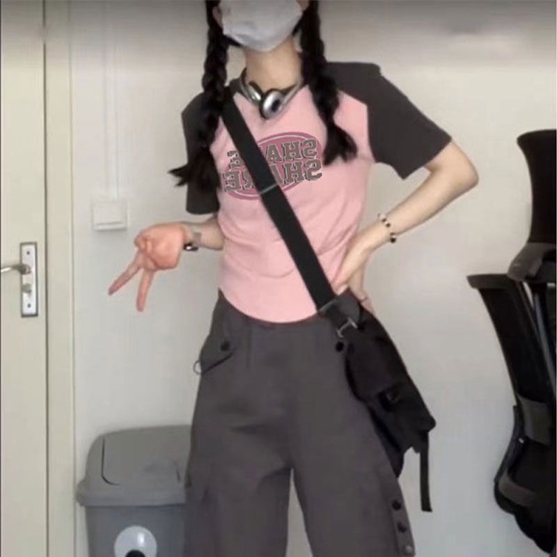 Áo Thun Nữ Ngắn Tay Hở Vai Thời Trang Hàn Quốc