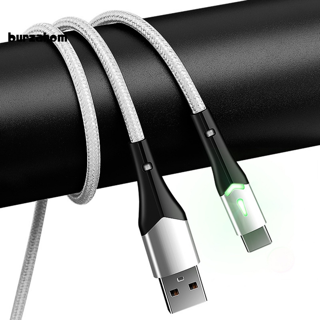 Dây Cáp Sạc Nhanh USB Loại C Có Đèn LED Chống Đứt Tiện Lợi Dành Cho Gia Đình