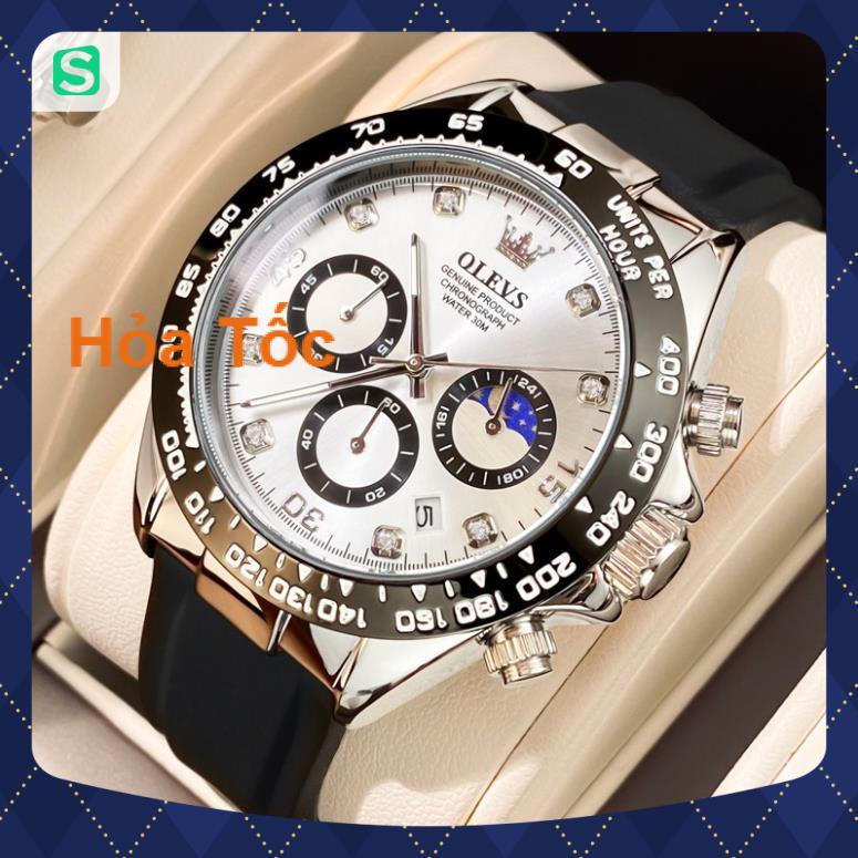 [GIA TOT] Đồng hồ nam chính hãng Olevs 2875  phát sáng chống nước Rolex