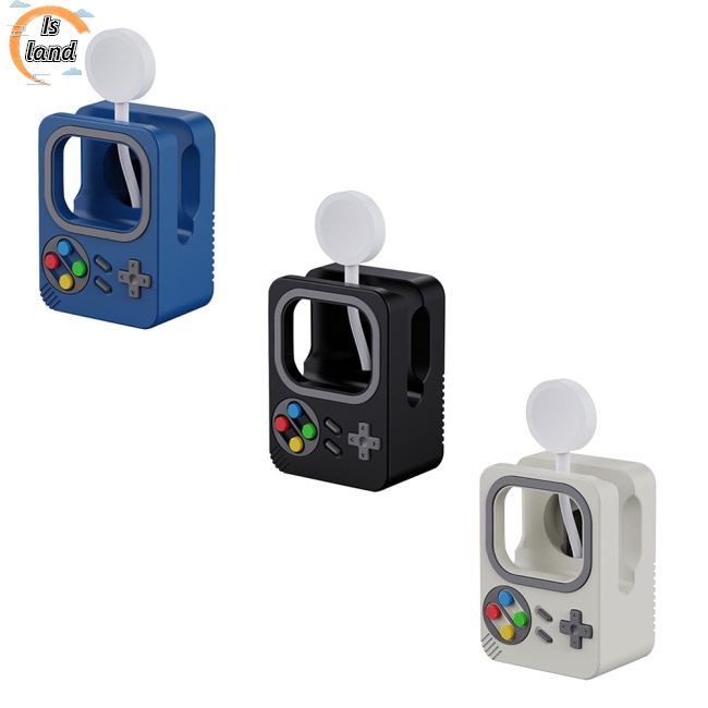 Giá Đỡ Sạc Đồng Hồ Thông Minh Bằng Silicon Cho IWatch Ultra Series 8 SE2 7 6 SE 5 4 3 2 1