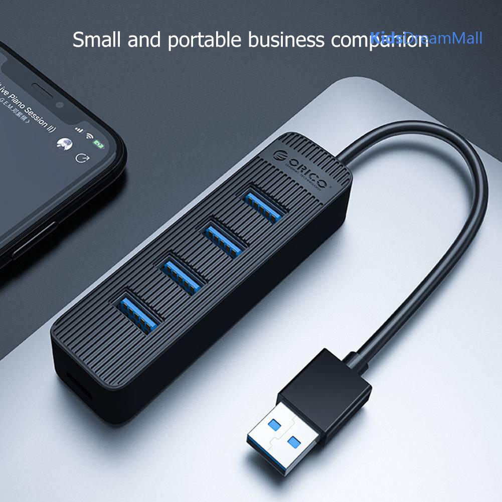 Bộ Chia 4 Cổng USB 3.0 ORICO TWU3-4A Tốc Độ Cao