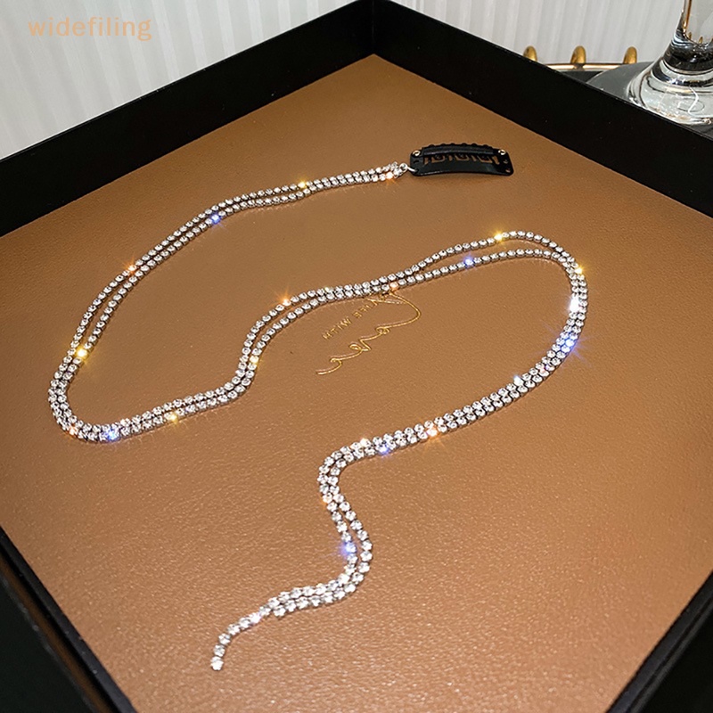 Kẹp Tóc Tua Rua Dài Đính Đá Pha Lê Toàn Diện Cho Nữ