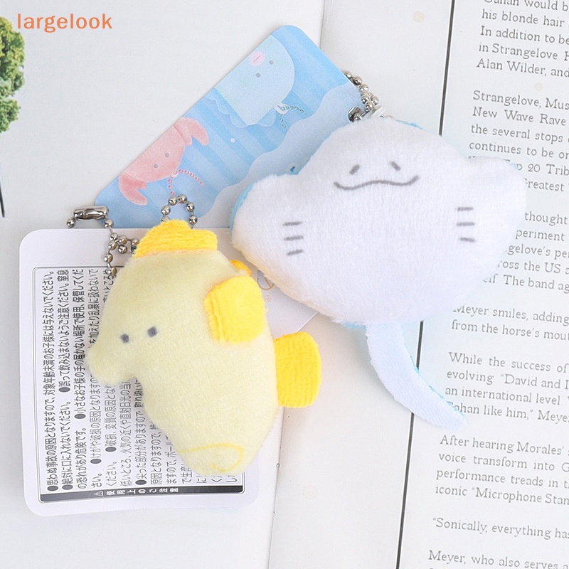 1 Mặt Dây Chuyền Hình Rùa / Cá Mập / Vỏ Sò Nhồi Bông Kích Thước Lớn Trang Trí Bể Cá