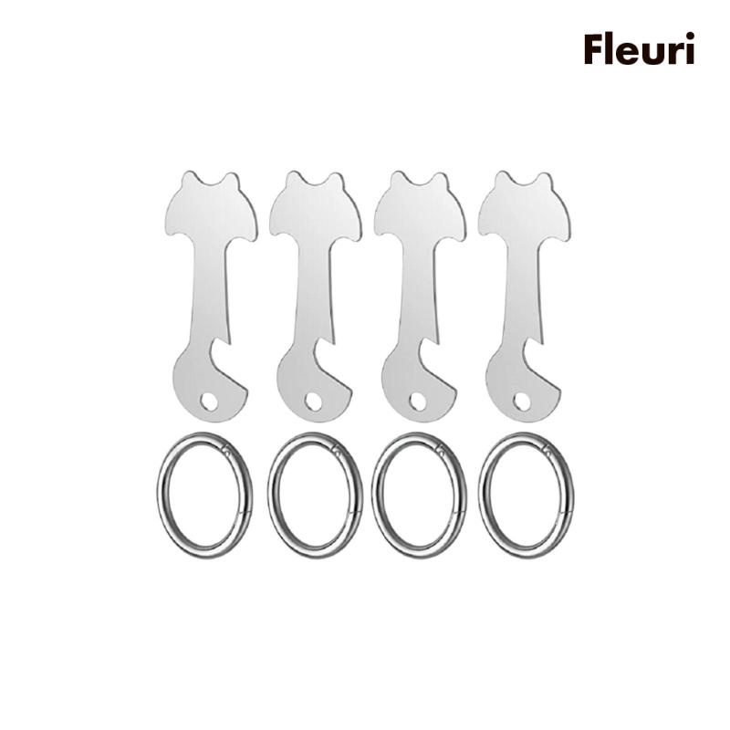 Dụng Cụ Mở Nắp Chai Bia Đa Năng Gọn Nhẹ Có Thể Tái Sử Dụng Cho Quán Bar / Nhà Hàng / Du Lịch