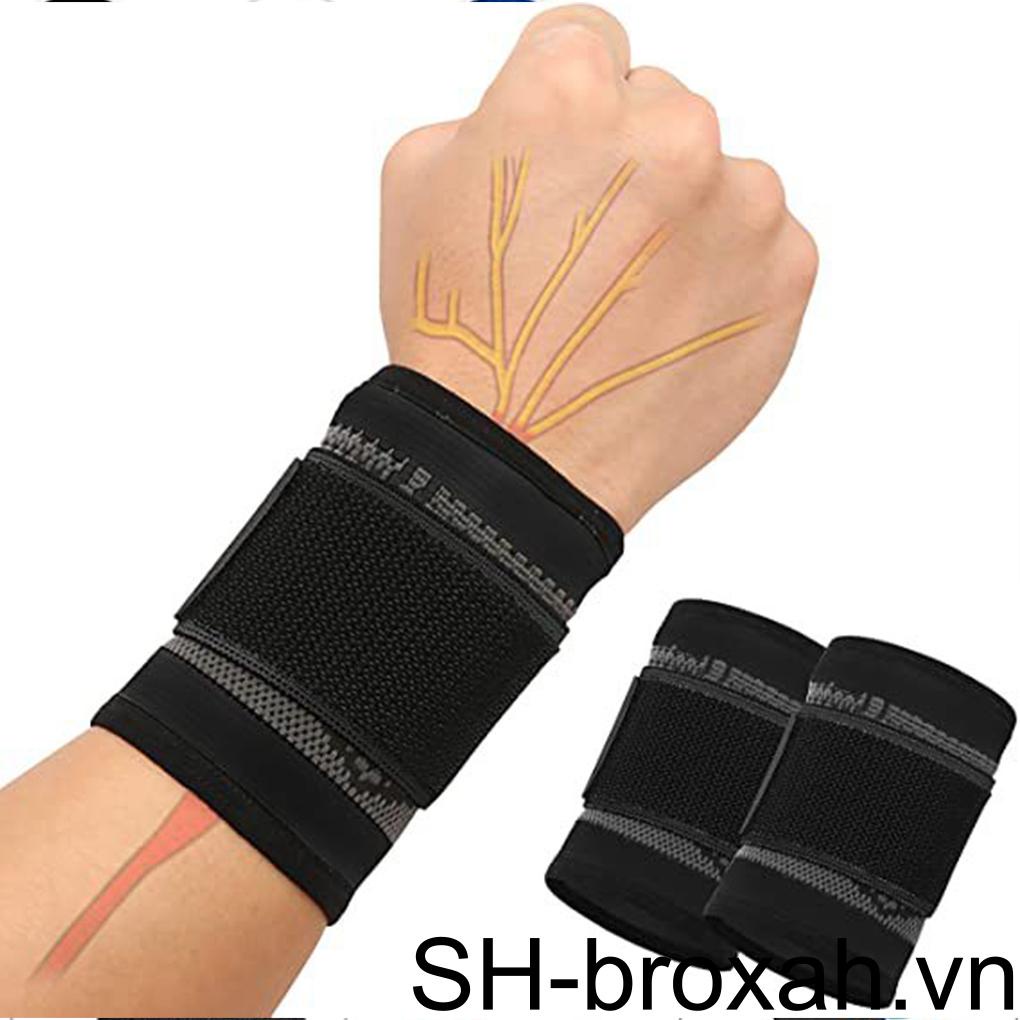 Băng Quấn Bảo Vệ Cổ Tay Thoáng Khí Hỗ Trợ Giảm Căng Thẳng Khi Chơi Bóng Rổ
