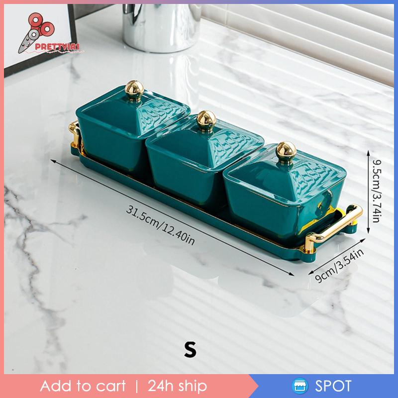 Khay Đựng Trái Cây Khô Kèm Giá Đỡ Tháo Rời Được Tiện Lợi Dành Cho Nhà Bếp