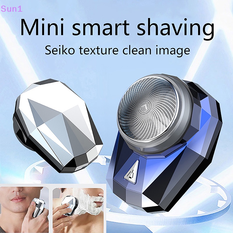 Dao Cạo Râu Mini Sạc USB Sun1 Tiện Lợi Cho Nam