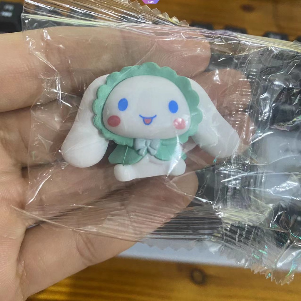 SANRIO Set 5 Mô Hình Đồ Chơi Nhân Vật Hoạt Hình Cinnamoroll Bằng PVC Làm Thủ Công Trang Trí Phòng Bé