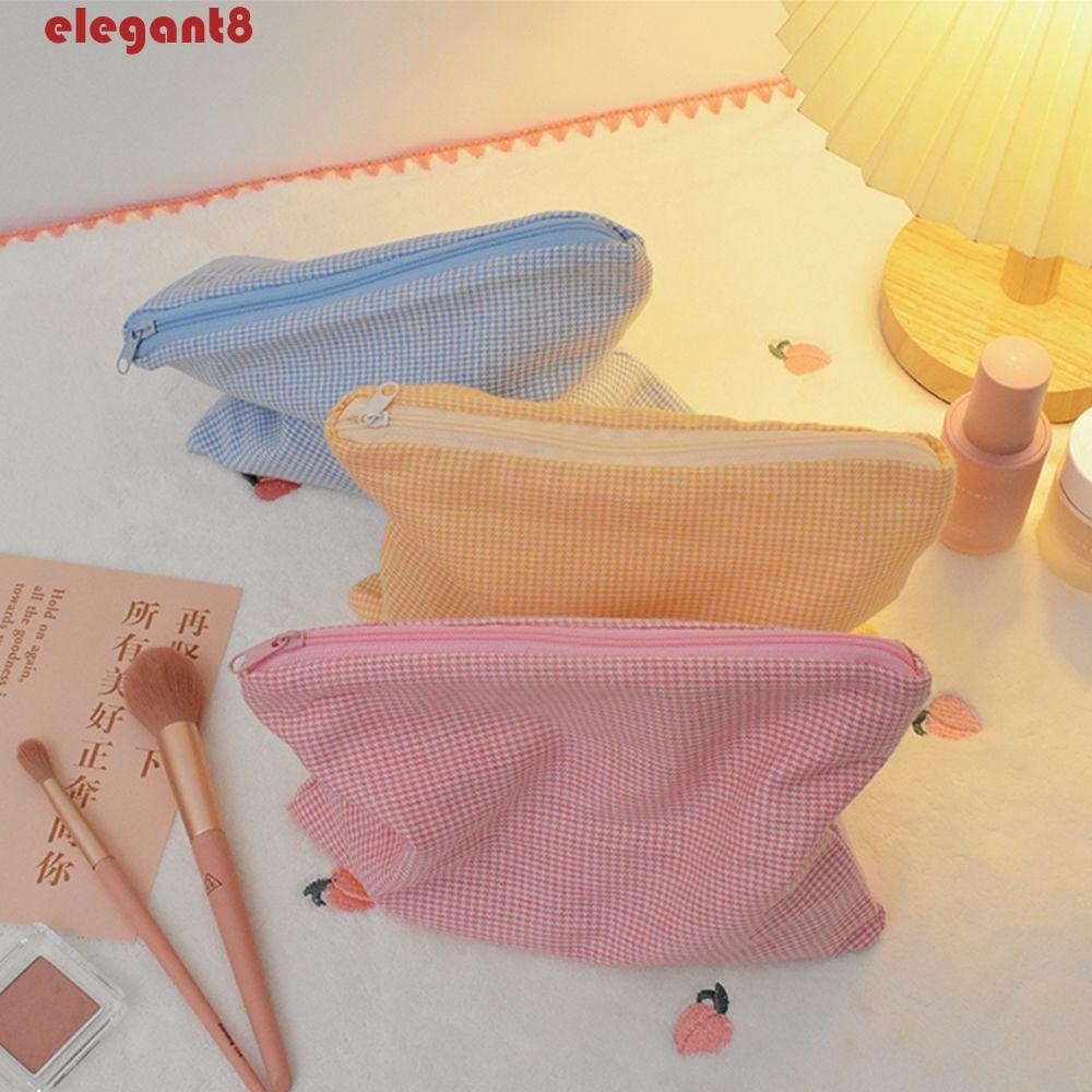 ELEGANT Túi Đựng Mỹ Phẩm Màu Sắc Xinh Xắn Tiện Dụng