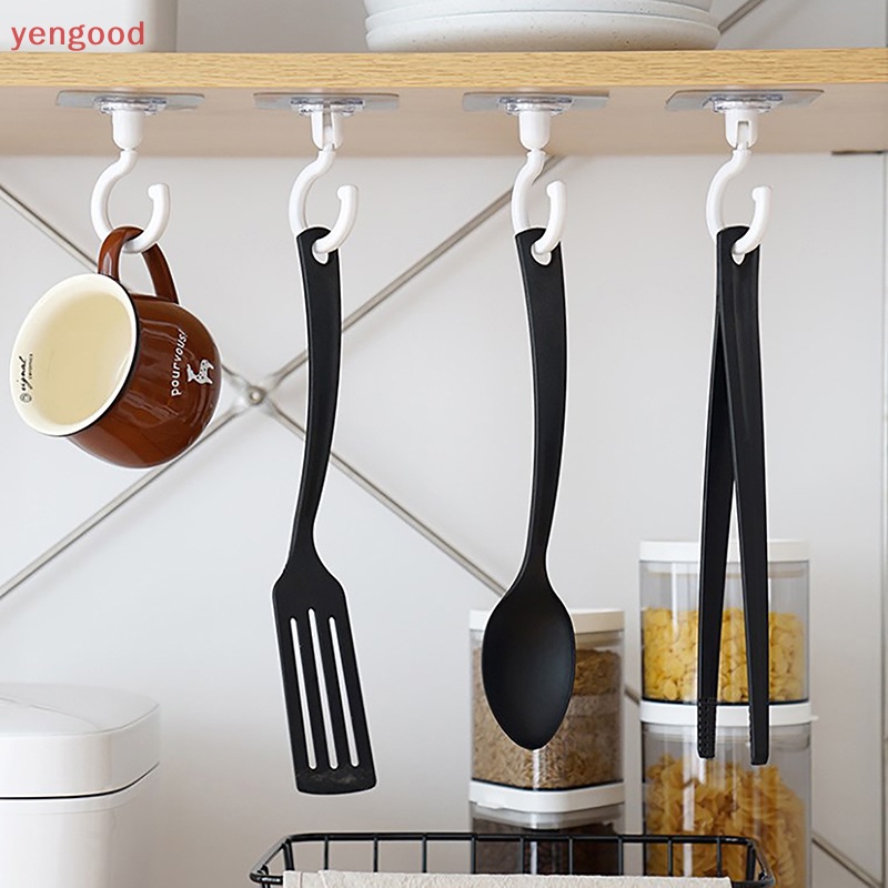 Móc Treo Đồ Dán Tường / Cửa Xoay Được Tiện Dụng Cho Nhà Bếp / Phòng Tắm