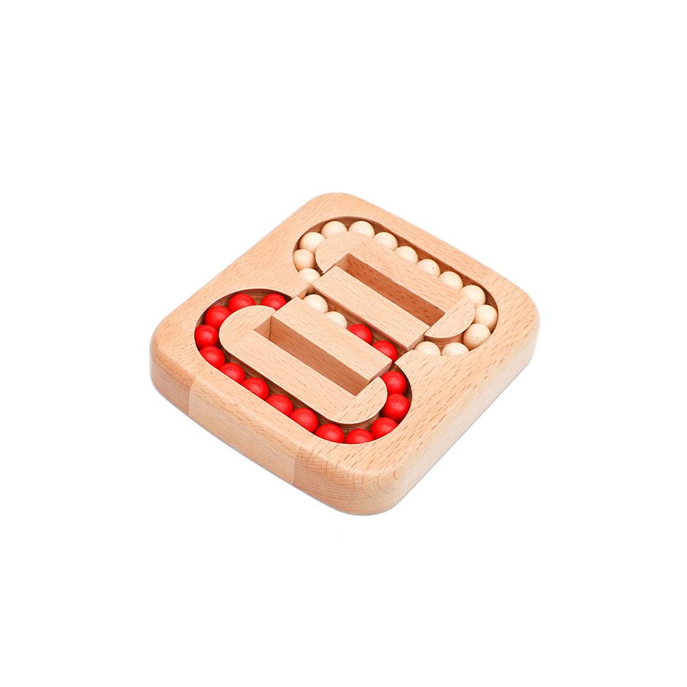 Đồ Chơi Bóng Phẳng Bằng Gỗ Giúp Giảm Căng Thẳng Dành Cho Người Lớn Và Trẻ Em