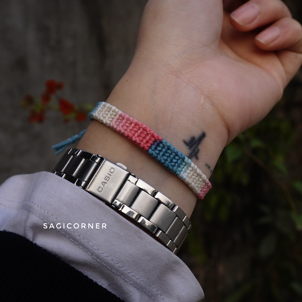 Part 1 - Vòng trơn màu ombre handmade