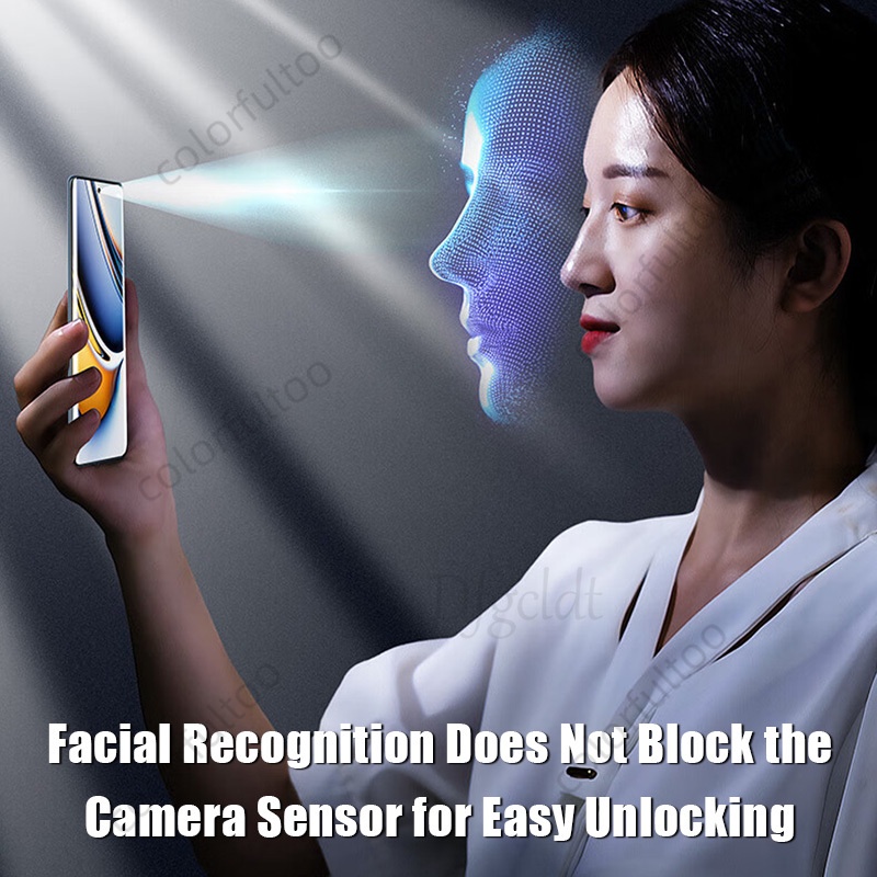 Kính Cường Lực 9H Chống Nhìn Trộm Cho Realme 11 Pro Plus 11 10 9 Pro Plus + 8i 8Pro 11Pro 10 11 4G 5G