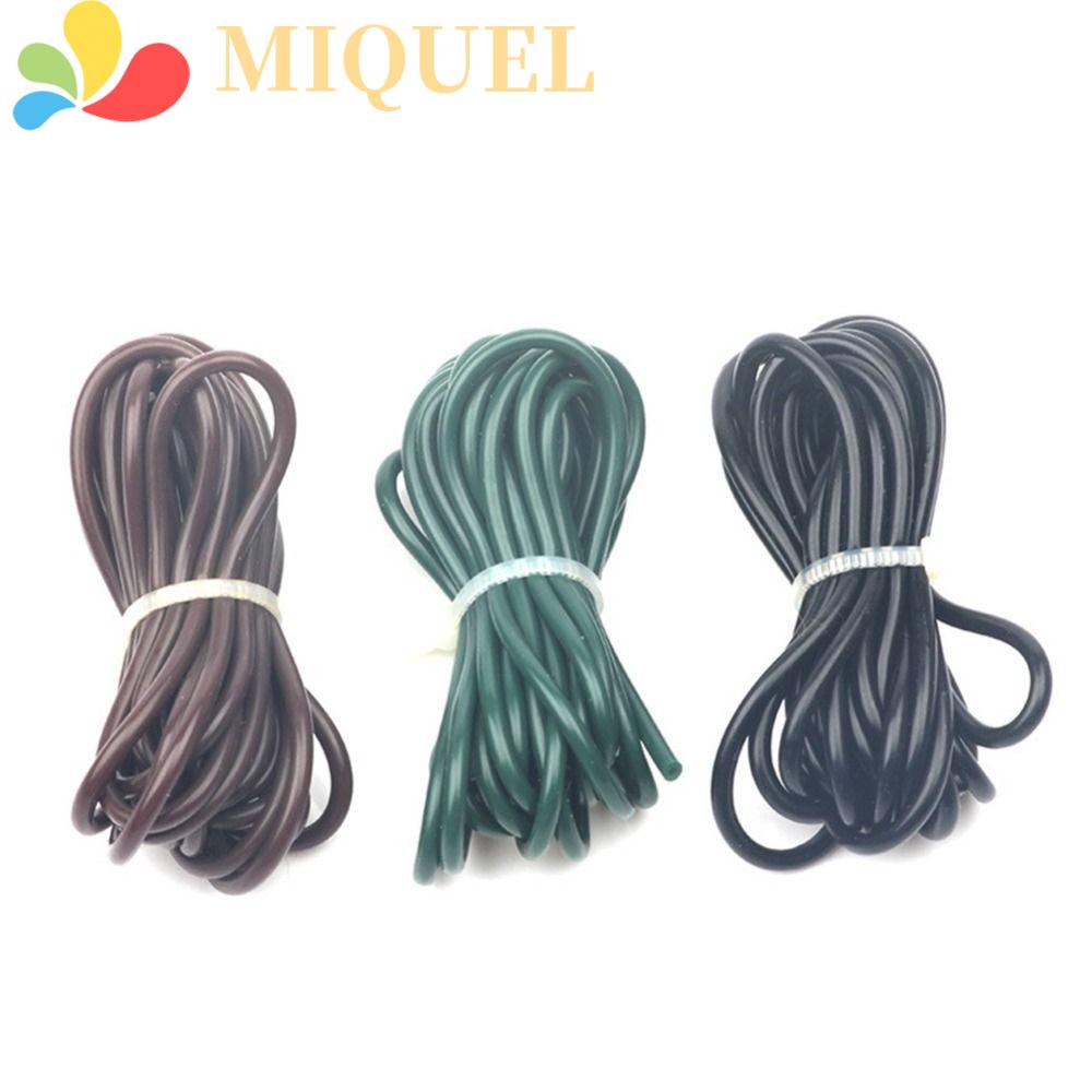 MIQUEL Cuộn Dây Câu Cá Bằng Silicone Đường Kính 1mm 1m / 2m Chất Lượng Cao