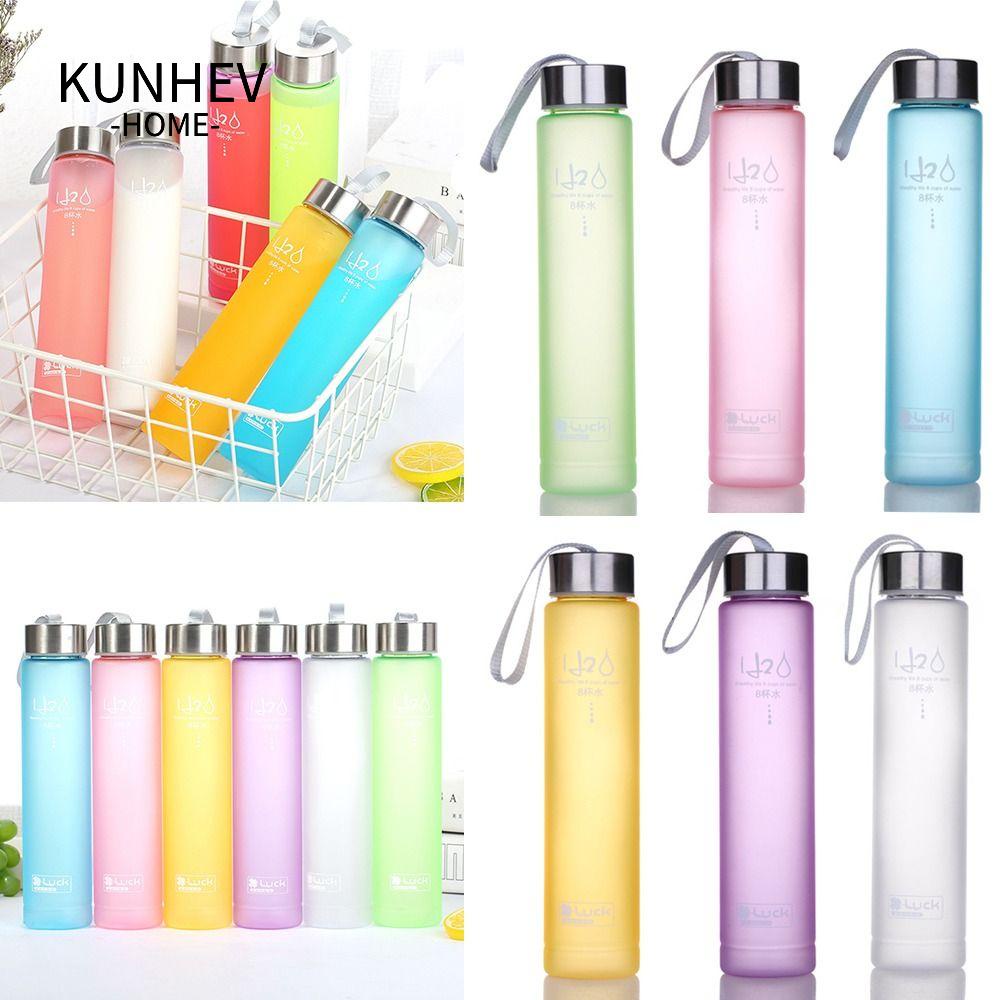 Bình nước thể thao KUNHEV dung tích 280ml trong suốt chống tràn