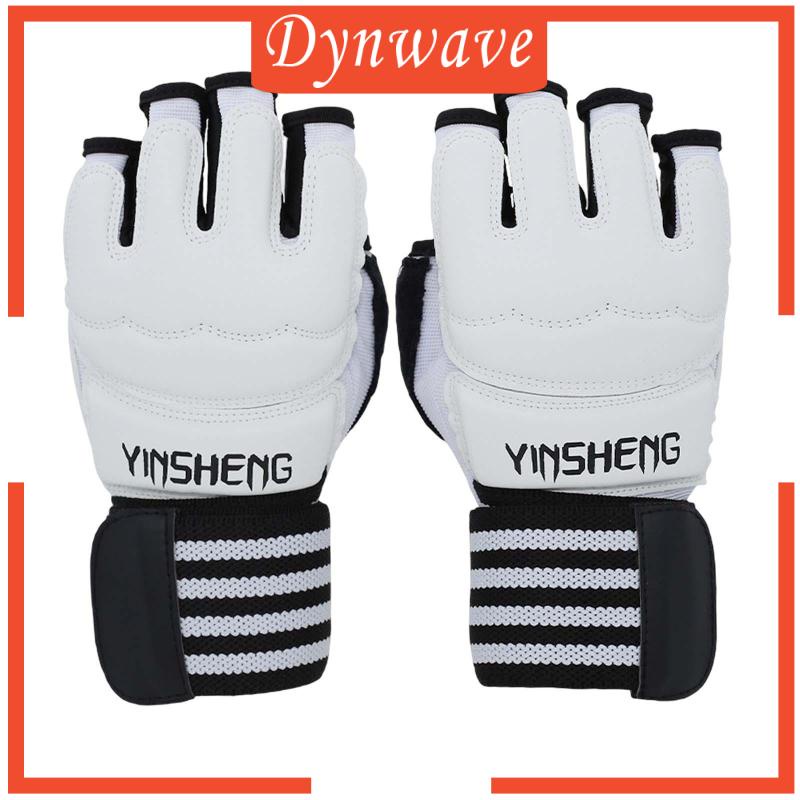 Găng Tay Hở Ngón Tập Đấm Bốc / Karate / Mma Chuyên Dụng Cho Nam Và Nữ