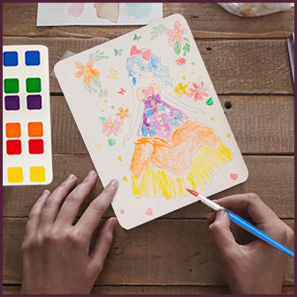 Đồ Chơi Sách Vẽ Tay Hoạt Hình 3D DIY