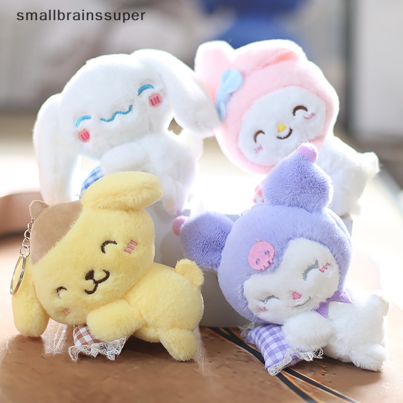 SANRIO Móc Khóa Hình Nhân Vật Kuromi Melody Nhồi Bông Đáng Yêu