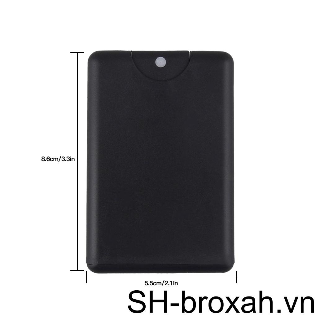 Bình Xịt Rỗng 20ml Hình Thẻ Bằng Nhựa Tiện Dụng