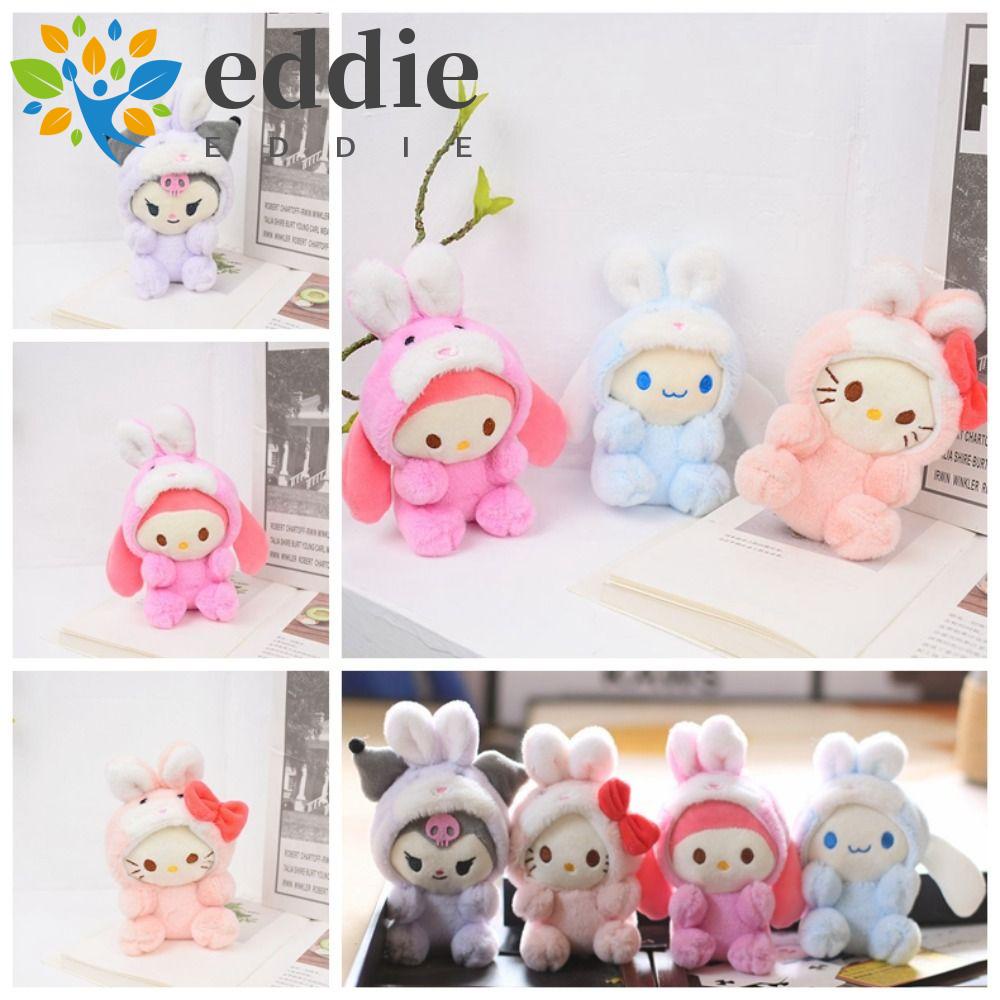 26EDIE Đồ chơi nhồi bông Hình Melody Kuromi Treo Ba Lô / Móc Khóa Dễ Thương Cho Bé Gái