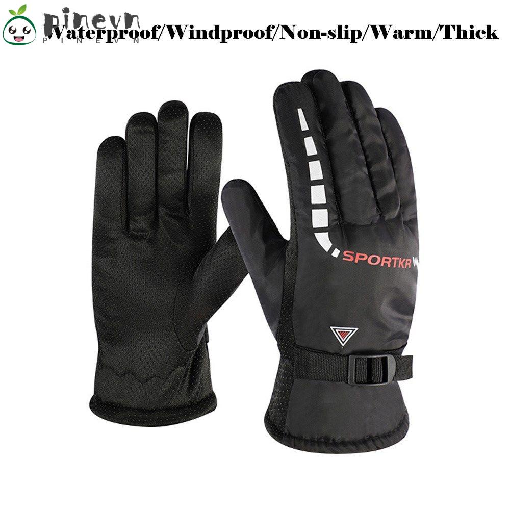 PINEVN Găng Tay Thể Thao Chống Trượt Thời Trang Mùa Đông Cho Nữ