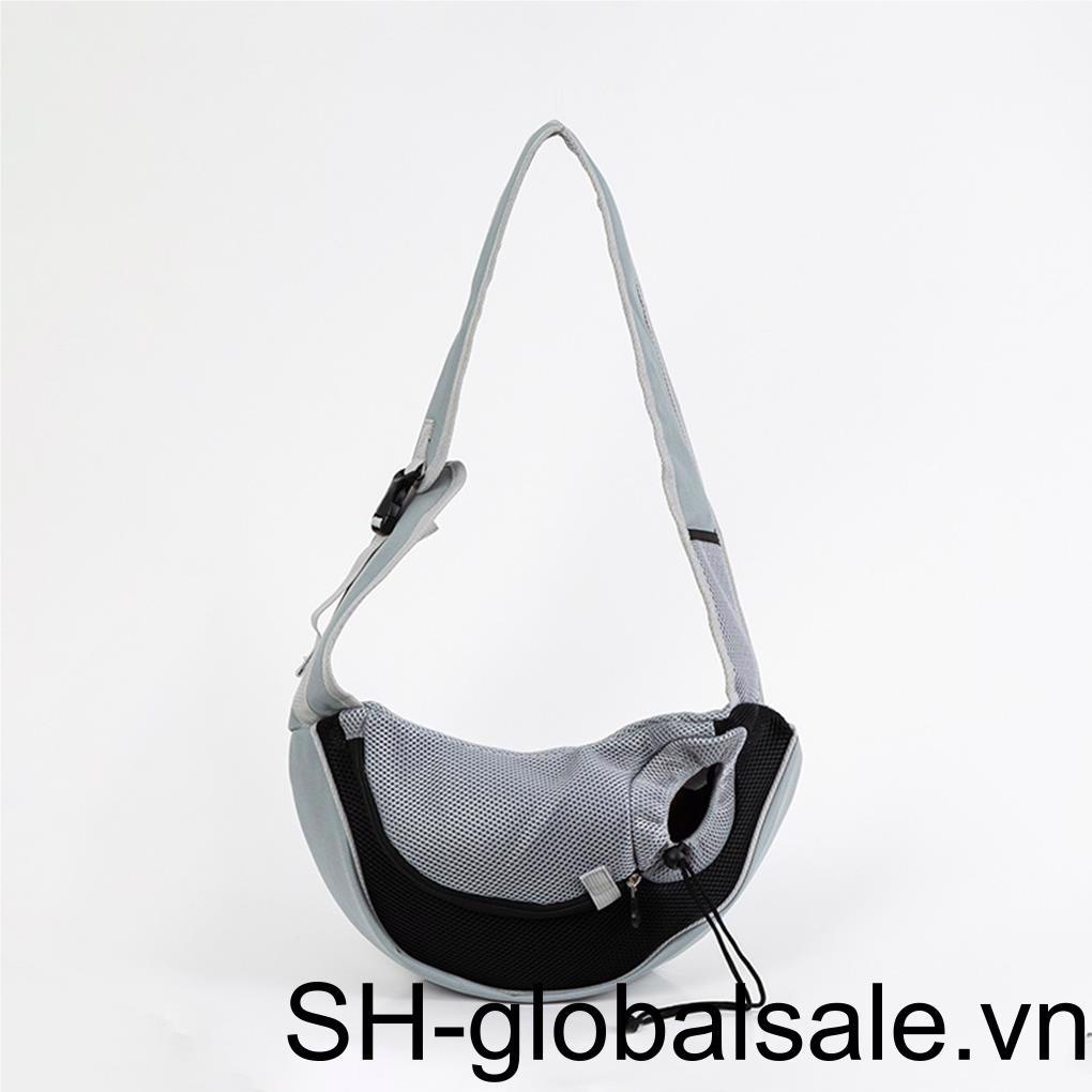 Túi Đựng Thú Cưng Thiết Kế Kiểu Lưới Thoáng Khí Di Động Tiện Lợi
