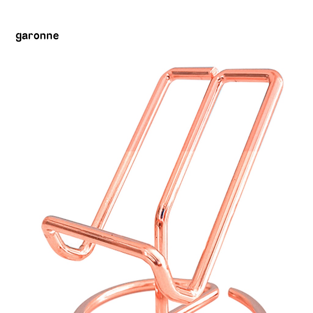 Giá Đỡ Điện Thoại / Máy Tính Bảng Bằng Sắt Chống Trượt Thiết Kế Đơn Giản