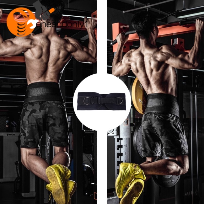 Dây Đai Nâng Tạ Chuyên Nghiệp Kèm Chuỗi Xích Hỗ Trợ Luyện Tập Thể Hình