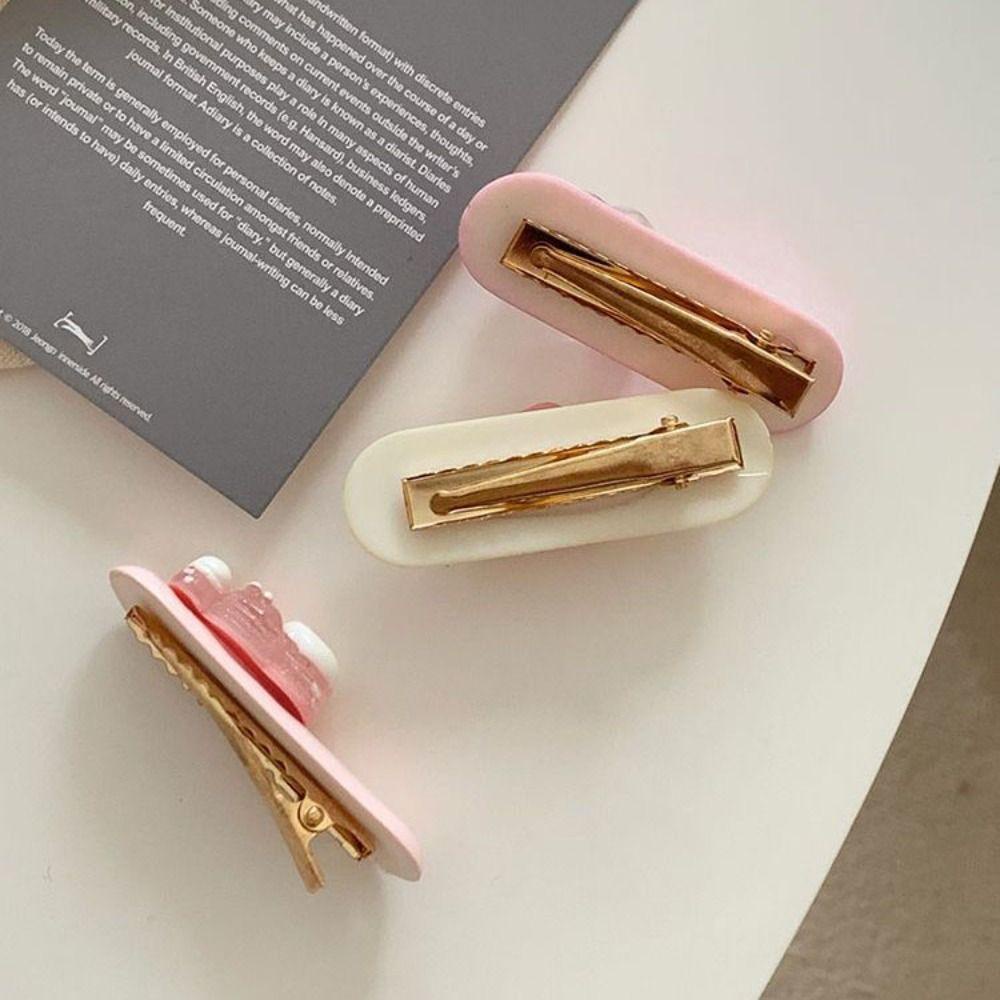 DANES Kẹp Tóc Hình Đám Mây / Trái Tim / Chữ Hoạt Hình Dễ Thương Xinh Xắn