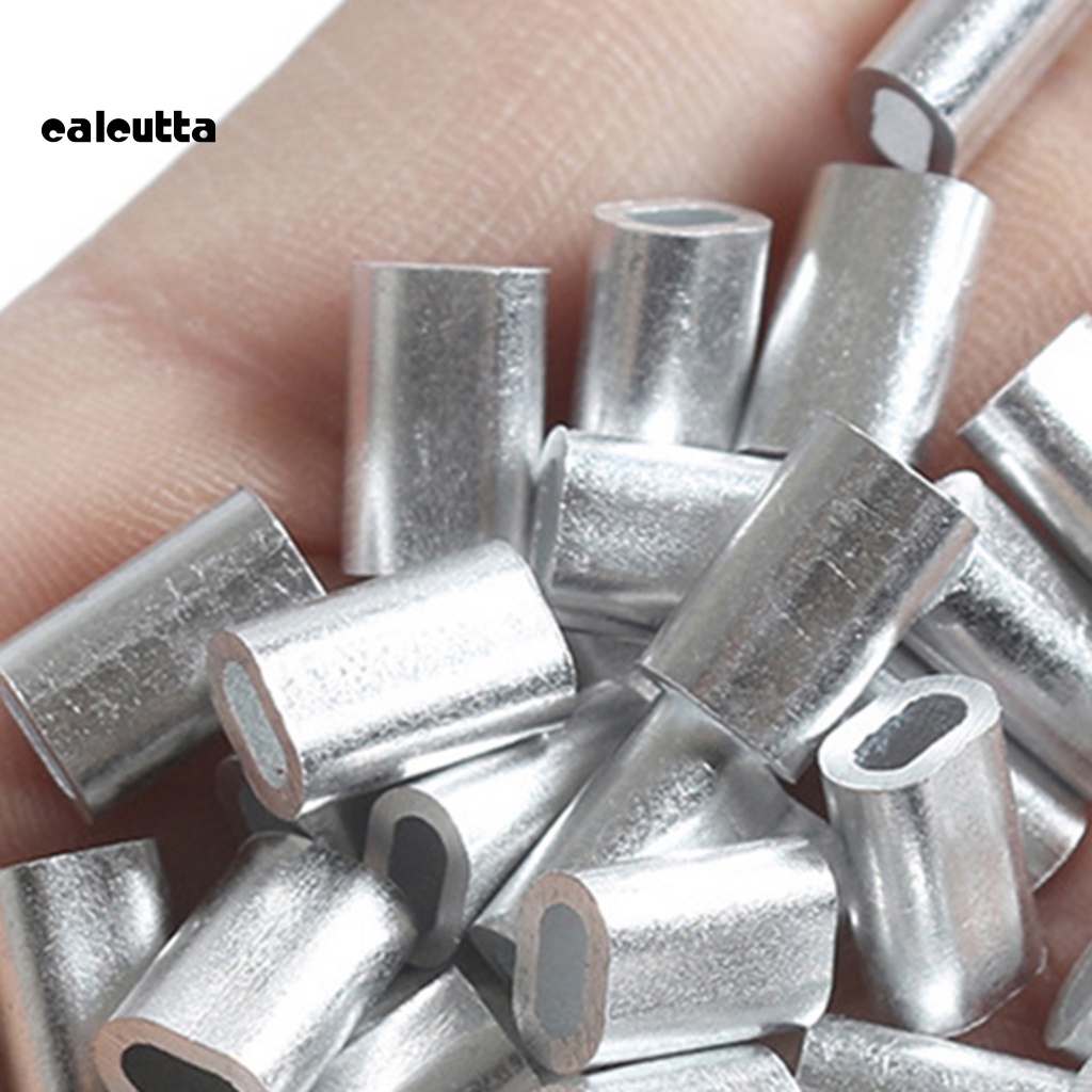 Bộ 50 Ống Nhôm Quấn Dây Câu Cá Chống Rỉ Sét Tiện Dụng