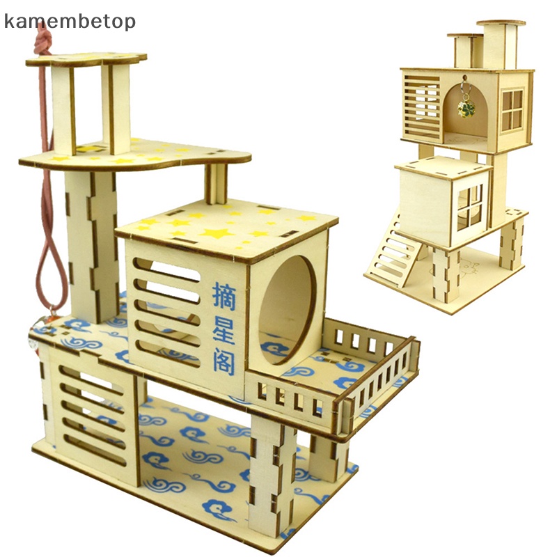 Ngôi Nhà Đồ Chơi Leo Trèo Xinh Xắn Dành Cho Chuột Hamster