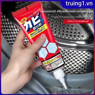 Gel tẩy nấm mốc 120g Chất tẩy nấm mốc hiệu quả cao Chất tẩy rửa nấm mốc Tủ lạnh gia đình Máy giặt Tạp dề tường Ngăn ngừa nấm mốc Truing1