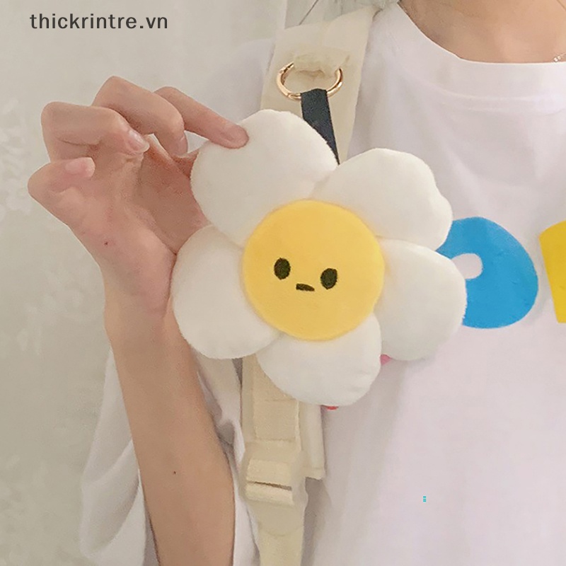 Búp Bê Nhồi Bông Hình Hoa Hướng Dương Mặt Cười 12CM Nhiều Màu Sắc Sáng Tạo