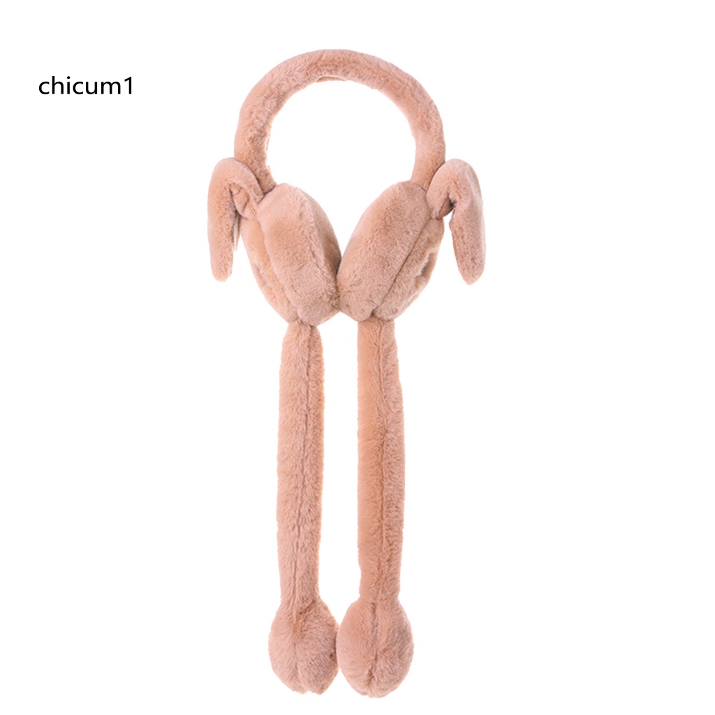 Chụp Tai Giữ Ấm Chống Lạnh Hình Thỏ Dễ Thương