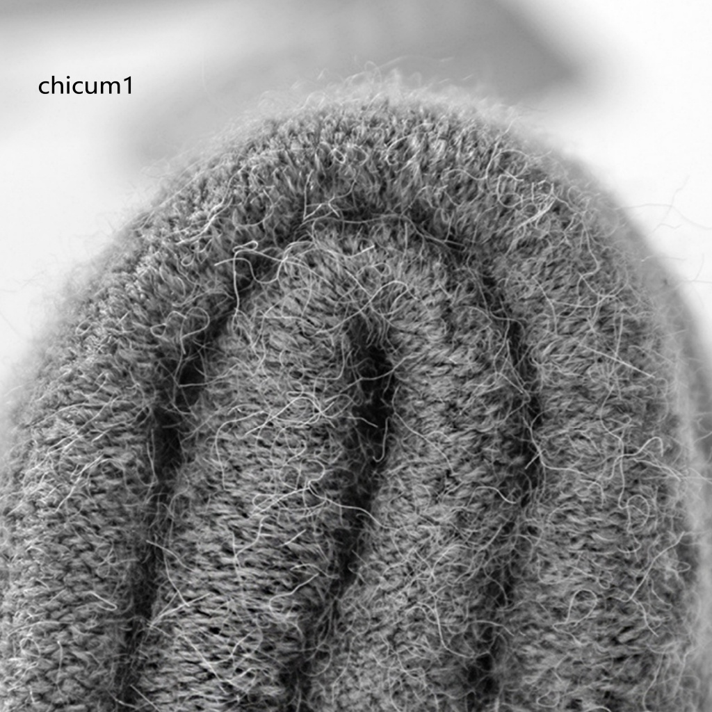 1 Đôi Găng Tay Mùa Đông Mềm Mại Co Giãn Chống Trượt Giữ Ấm Cho Nam