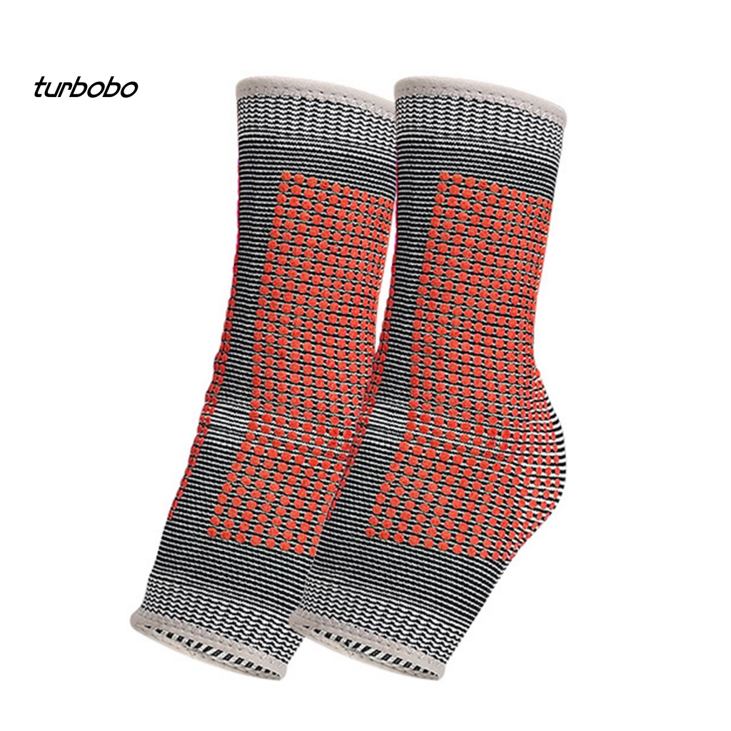 1 Cặp Băng Quấn Mắt Cá Chân Dệt Kim 3D Độ Co Giãn Cao Thoáng Khí Chống Trượt Hỗ Trợ Tự Sưởi Ấm