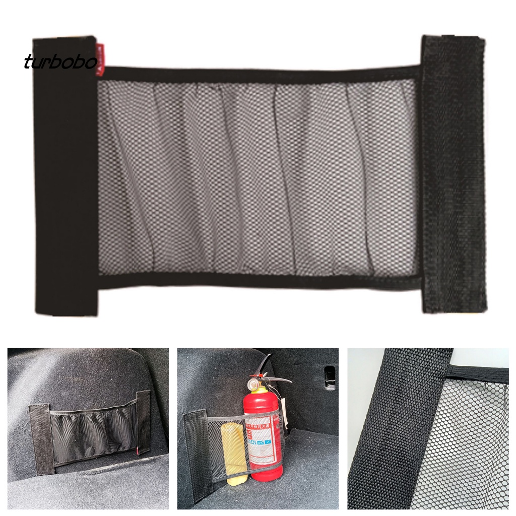 Lưới Giữ Hàng Hóa Một Tầng Màu Đen Chống Ăn Mòn Độ Bền Cao Không Dễ Vỡ Tiện Lợi Dành Cho Xe Hơi