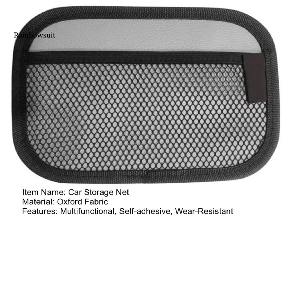 Túi Lưới Đựng Đồ Đa Năng Bằng Vải Oxford Thông Dụng Có Thể Tái Sử Dụng Cho Xe Hơi