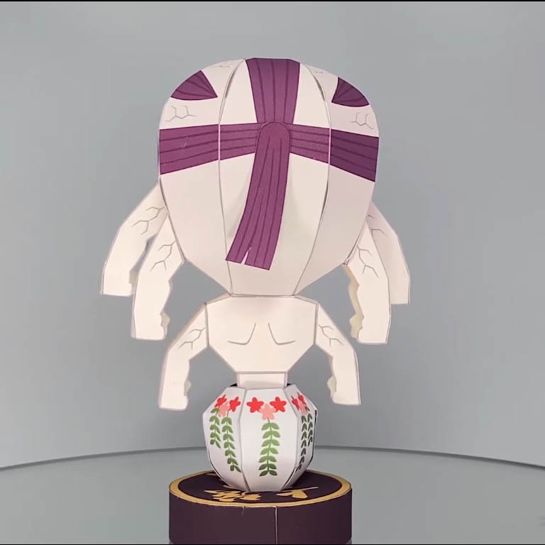 Mô hình giấy anime Thượng Huyền Ngũ Gyokko