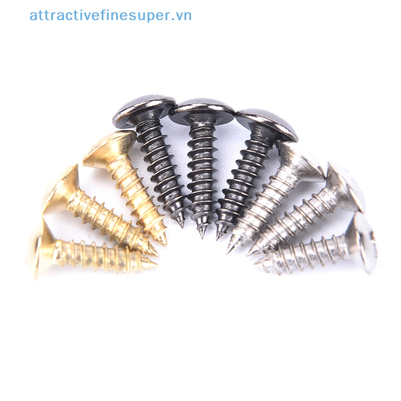 Bộ 50 Ốc Vít 3mm Bảo Vệ Cho Miếng Gảy Đàn Guitar Điện