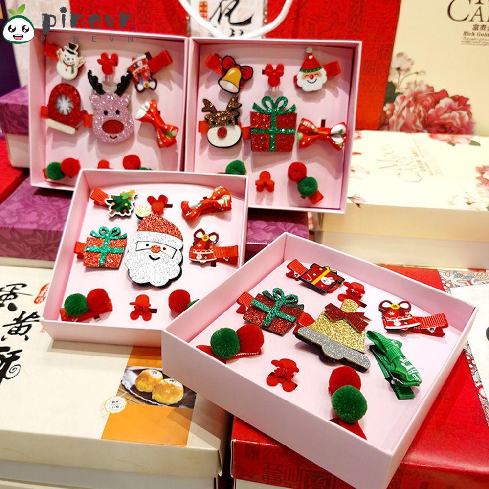 PINEVN Set 9 Kẹp Tóc Dễ Thương Cho Bé Gái