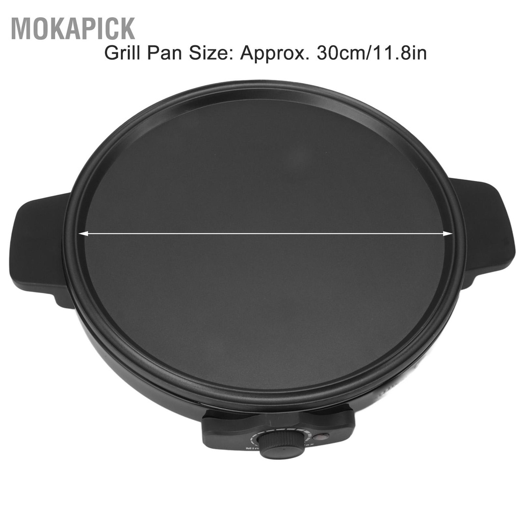 Mokapick Máy Làm Bánh Crepe Điện 2000W  Điều Chỉnh Nhiệt Độ Chính Xác Có Thể Nướng Kếp Cho Bữa Nửa Buổi Hoàn Hảo Blintzes Trứng Tortilla Thịt Xông Khói Phích Cắm Châu Âu 220V