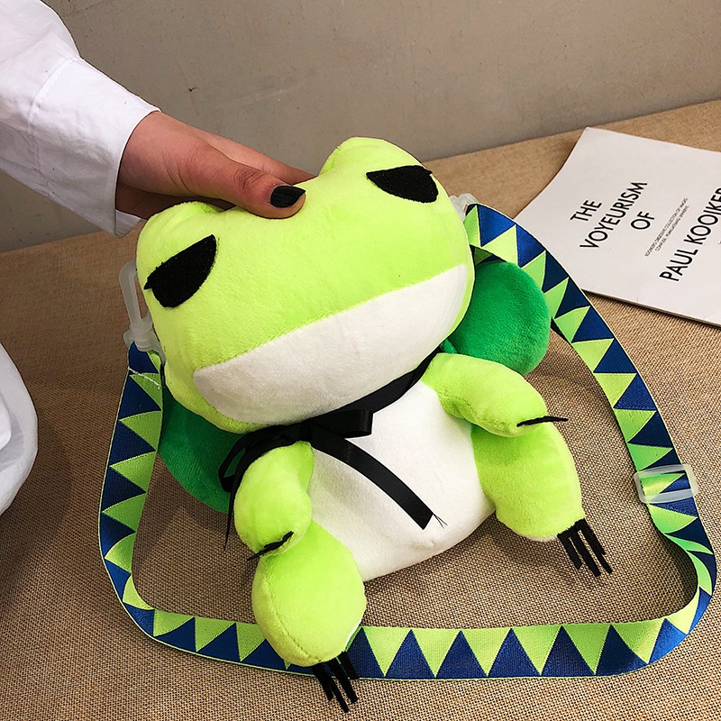 Túi Đeo Chéo Hình Chú Ếch Dễ Thương Phong Cách Nhật Bản Và Hàn Quốc