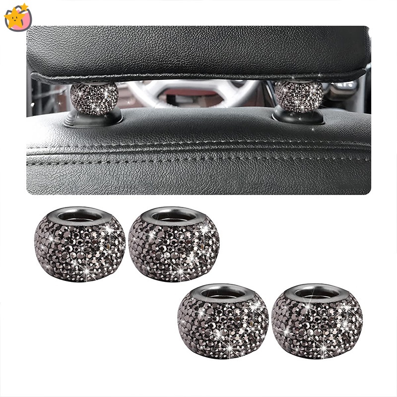 Vòng Đệm Cổ Tựa Đầu Lấp Lánh Trang Trí Nội Thất Xe Hơi JP6VN