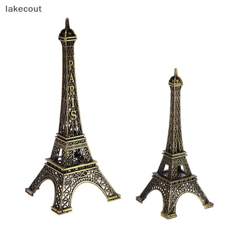 Mô Hình Tháp Eiffel Bằng Kim Loại Đồng Phong Cách Retro Trang Trí Nhà Cửa